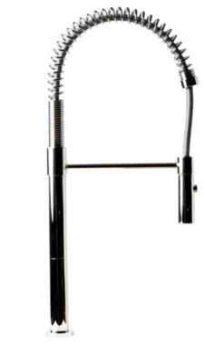 ALFI brand 1.8 GPM Lever Gooseneck Spout Touch Kitchen Faucet, Modern, Gray, Polished Chrome, ABKF3732-PC