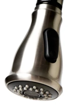 ALFI brand 1.8 GPM Lever Gooseneck Spout Touch Kitchen Faucet, Gray, Pull Down, Brushed Nickel, Traditional, ABKF3783-BN