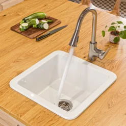 ALFI brand 1.8 GPM Lever Gooseneck Spout Touch Kitchen Faucet, Modern, Gray, Pull Down, Brushed Nickel, ABKF3889-BN