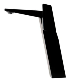 ALFI brand 1.2 GPM Lever Straight Spout Bathroom Faucet, Modern, Black Matte, AB1475-BM