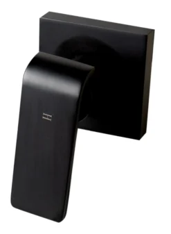 ALFI brand 1.2 GPM Lever Waterfall Spout Bathroom Faucet, Modern, Black Matte, AB1796-BM