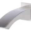 ALFI brand, AB3301-BN Brushed Nickel Wallmounted Tub Filler Bathroom Spout