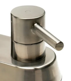 ALFI brand AB1400-BN Brushed Nickel Two-Handle 4'' Centerset Bathroom Faucet
