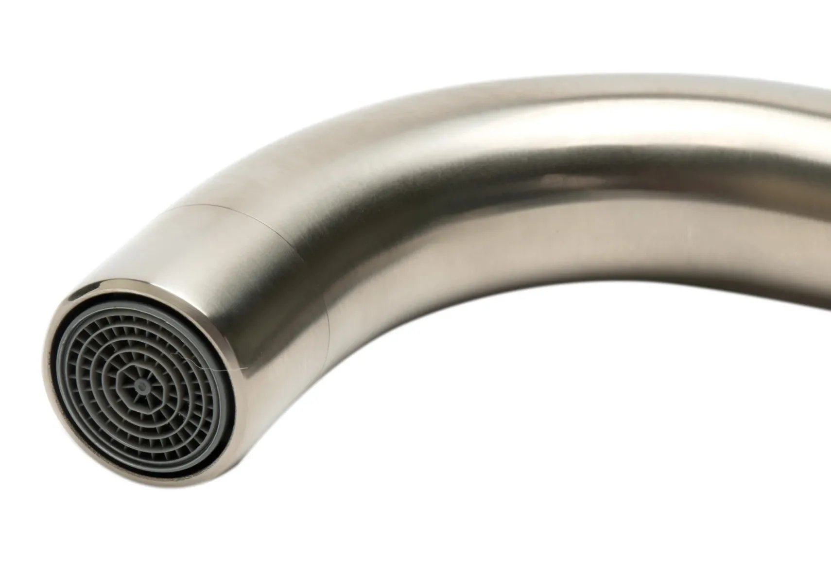 ALFI brand AB1035-BN Brushed Nickel 8" Widespread Wall-Mounted Cross Handle Faucet