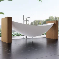ALFI brand AB2875-PC Polished Chrome Free Standing Floor Mounted Bath Tub Filler