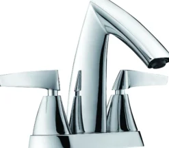 ALFI brand AB1003-PC Polished Chrome Two-Handle 4'' Centerset Bathroom Faucet