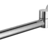 ALFI brand AB6601-PC Polished Chrome Round Foldable Tub Spout