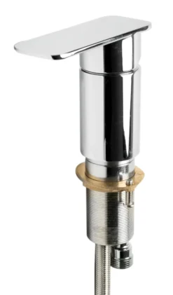 ALFI brand AB2879-PC Polished Chrome Deck Mounted Tub Filler with Hand Held Showerhead