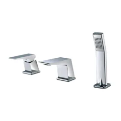 ALFI brand, AB2464-PC Polished Chrome Tub Filler & Shower Head
