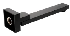 ALFI brand Brass, AB7701-BM Black Matte Square Foldable Tub Spout