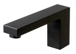 ALFI brand Brass, AB2322-BM Black Matte 3 Hole Deck Mounted Tub Filler with Hand Held