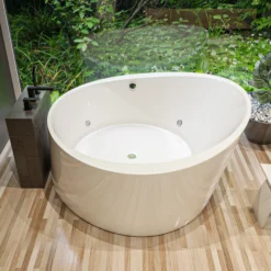 ALFI brand Brass, AB2322-BM Black Matte 3 Hole Deck Mounted Tub Filler with Hand Held