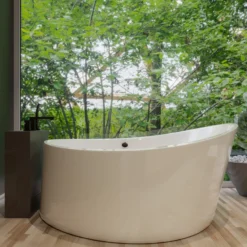 ALFI brand Brass, AB2322-BM Black Matte 3 Hole Deck Mounted Tub Filler with Hand Held