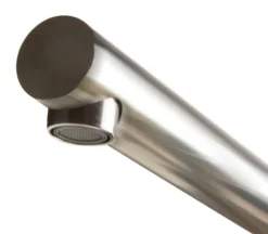 ALFI brand Brass, AB2758-BN Brushed Nickel Floor Mounted Tub Filler + Mixer /w additional Hand Held Shower Head