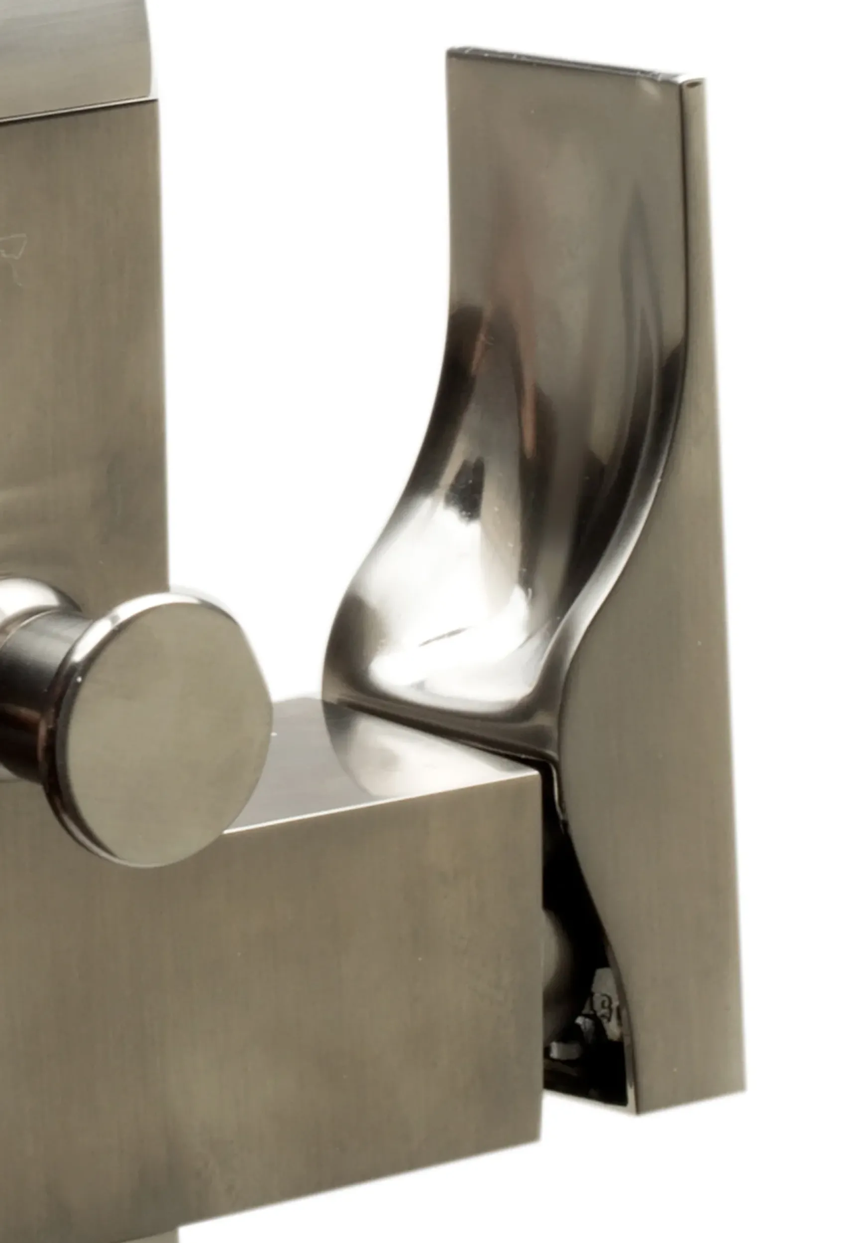 ALFI brand Brass, AB2180-BN Brushed Nickel Single Lever Floor Mounted Tub Filler Mixer w Hand Held Shower Head