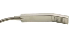 ALFI brand Brass, AB2728-BN Brushed Nickel Floor Mounted Tub Filler + Mixer /w additional Hand Held Shower Head
