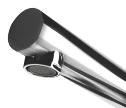 ALFI brand Brass, AB2758-PC Polished Chrome Floor Mounted Tub Filler + Mixer /w additional Hand Held Shower Head