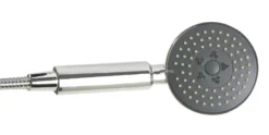 ALFI brand Brass, AB2758-PC Polished Chrome Floor Mounted Tub Filler + Mixer /w additional Hand Held Shower Head