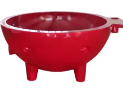 ALFI brand Circle Bathtub, Red, FireHotTub-RW