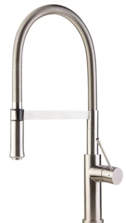 ALFI Brushed Gooseneck Single Hole Faucet, AB2015