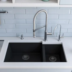 ALFI Brushed Gooseneck Single Hole Faucet, AB2015
