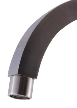 ALFI Brushed Nickel Gooseneck Single Hole Bathroom Faucet, AB3470-BN