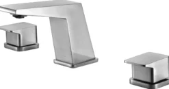 ALFI Brushed Nickel Modern Widespread Bathroom Faucet, AB1471-BN