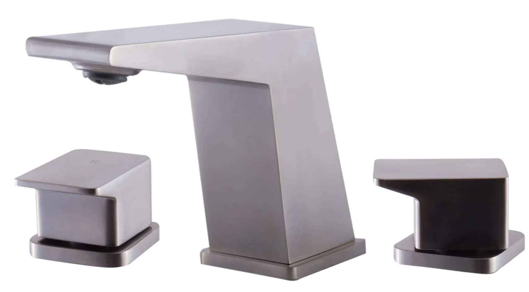 ALFI Brushed Nickel Modern Widespread Bathroom Faucet, AB1471-BN