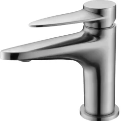 ALFI Brushed Nickel Modern Single Hole Bathroom Faucet, AB1770-BN