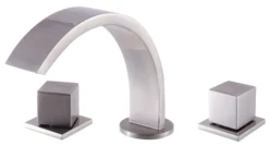 ALFI Brushed Nickel Modern Widespread Bathroom Faucet, AB1326-BN