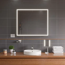 ALFI Brushed Nickel Single Lever Bathroom Faucet, AB1586-BN