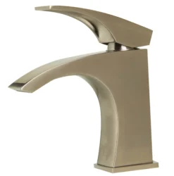 ALFI Brushed Nickel Single Lever Bathroom Faucet, AB1586-BN
