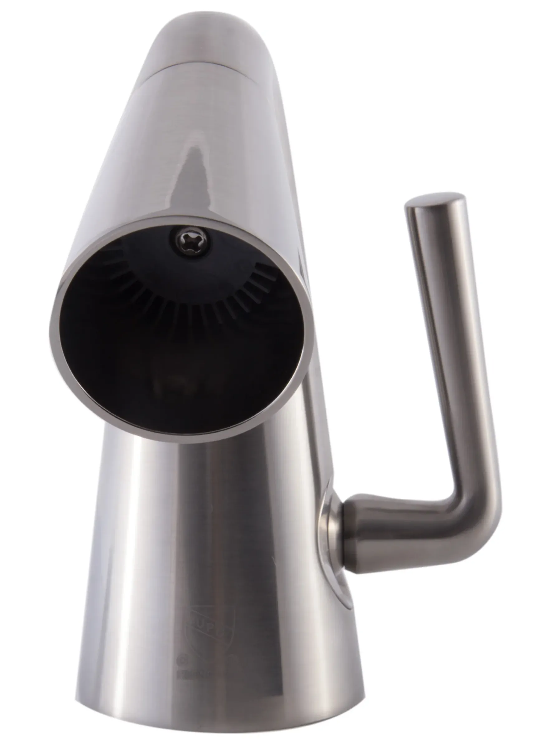 ALFI Brushed Nickel Single Hole Cone Waterfall Bathroom Faucet, AB1788-BN