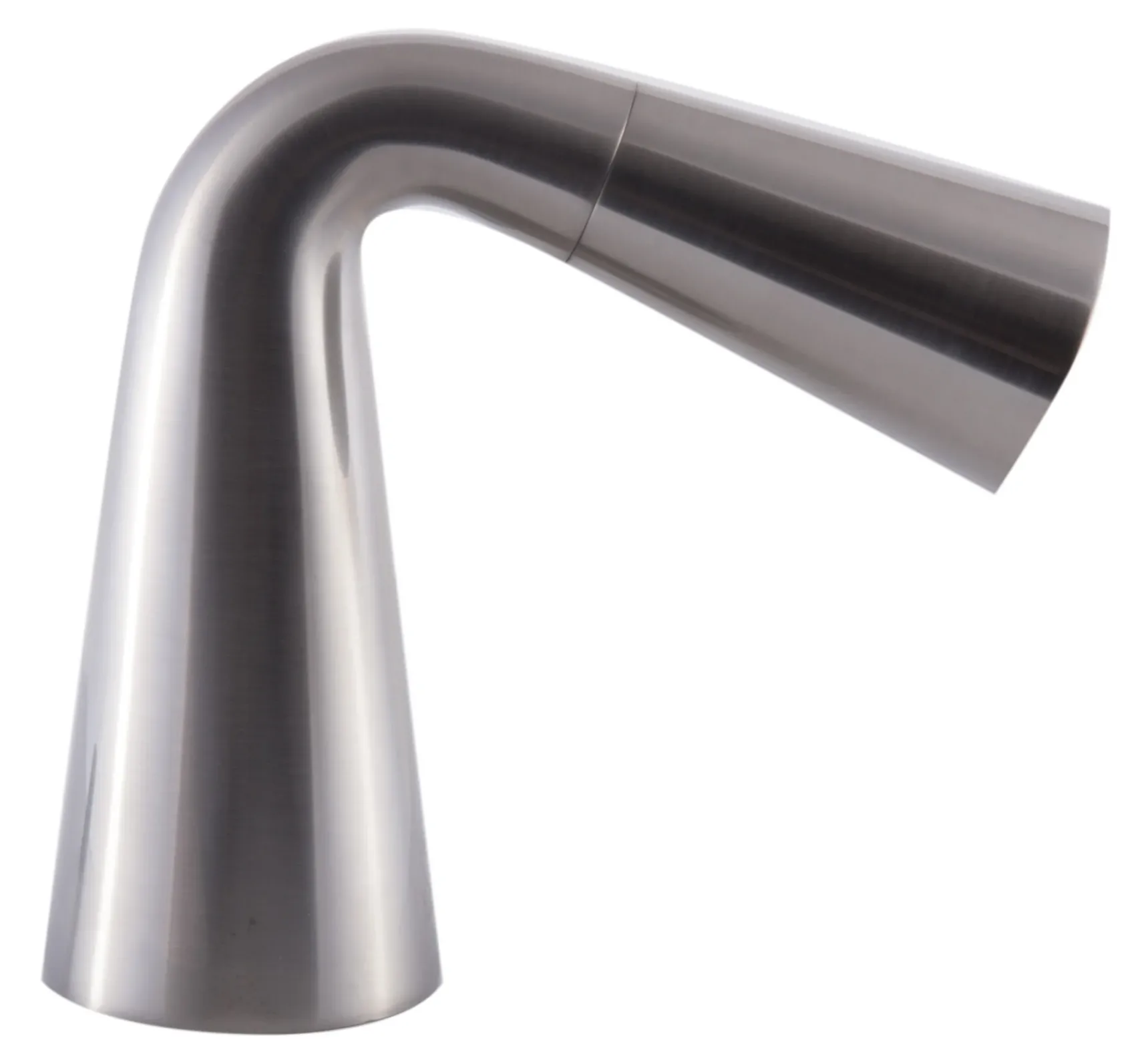 ALFI Brushed Nickel Single Hole Cone Waterfall Bathroom Faucet, AB1788-BN