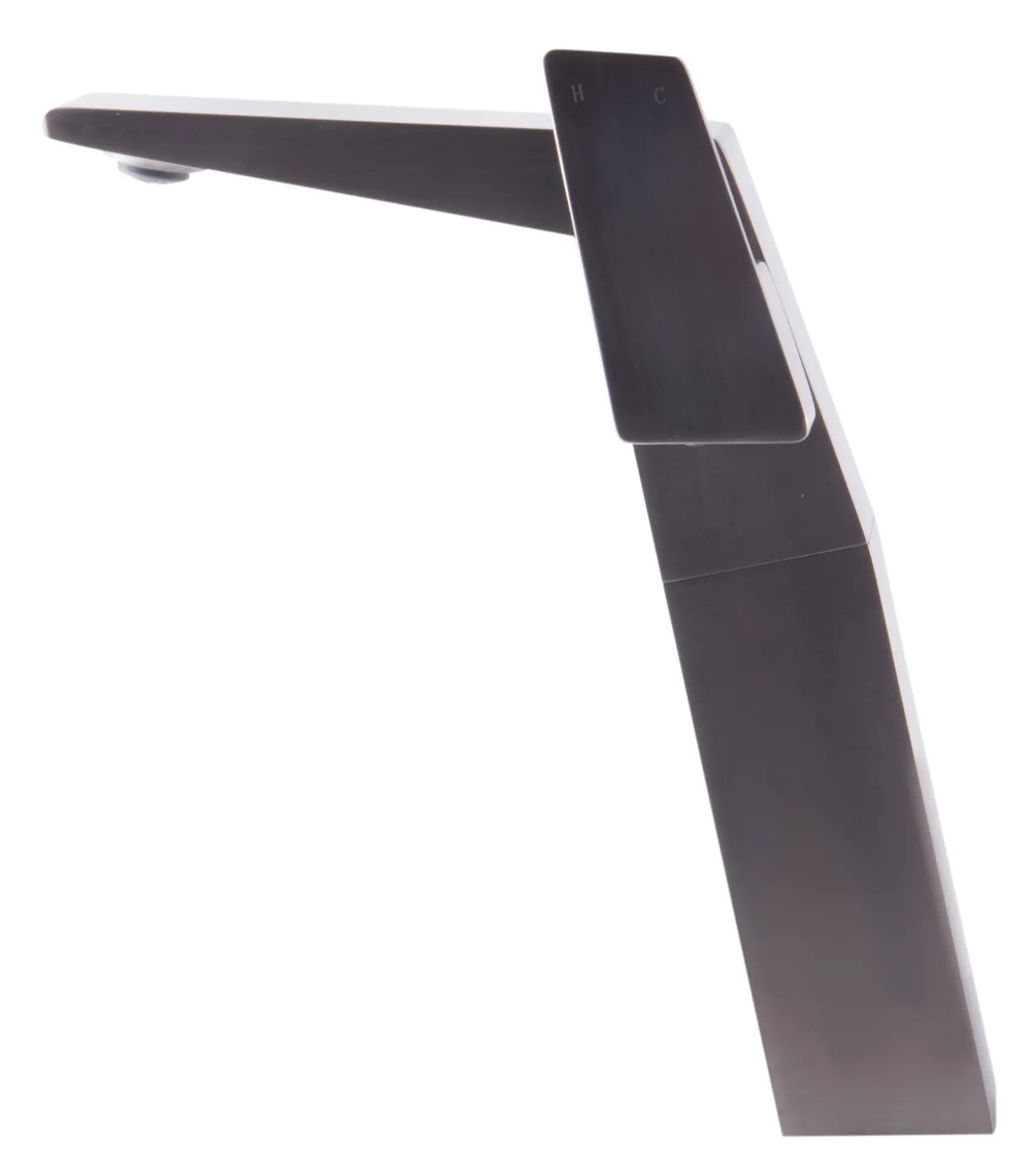 ALFI Brushed Nickel Single Hole Tall Bathroom Faucet, AB1475-BN