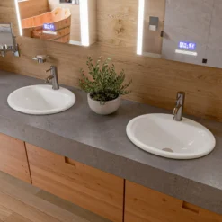 ALFI Brushed Nickel Single Lever Bathroom Faucet, AB1433-BN