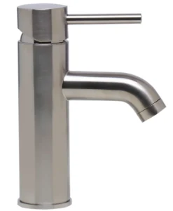 ALFI Brushed Nickel Single Lever Bathroom Faucet, AB1433-BN