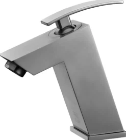 ALFI Brushed Nickel Single Lever Bathroom Faucet, AB1628-BN