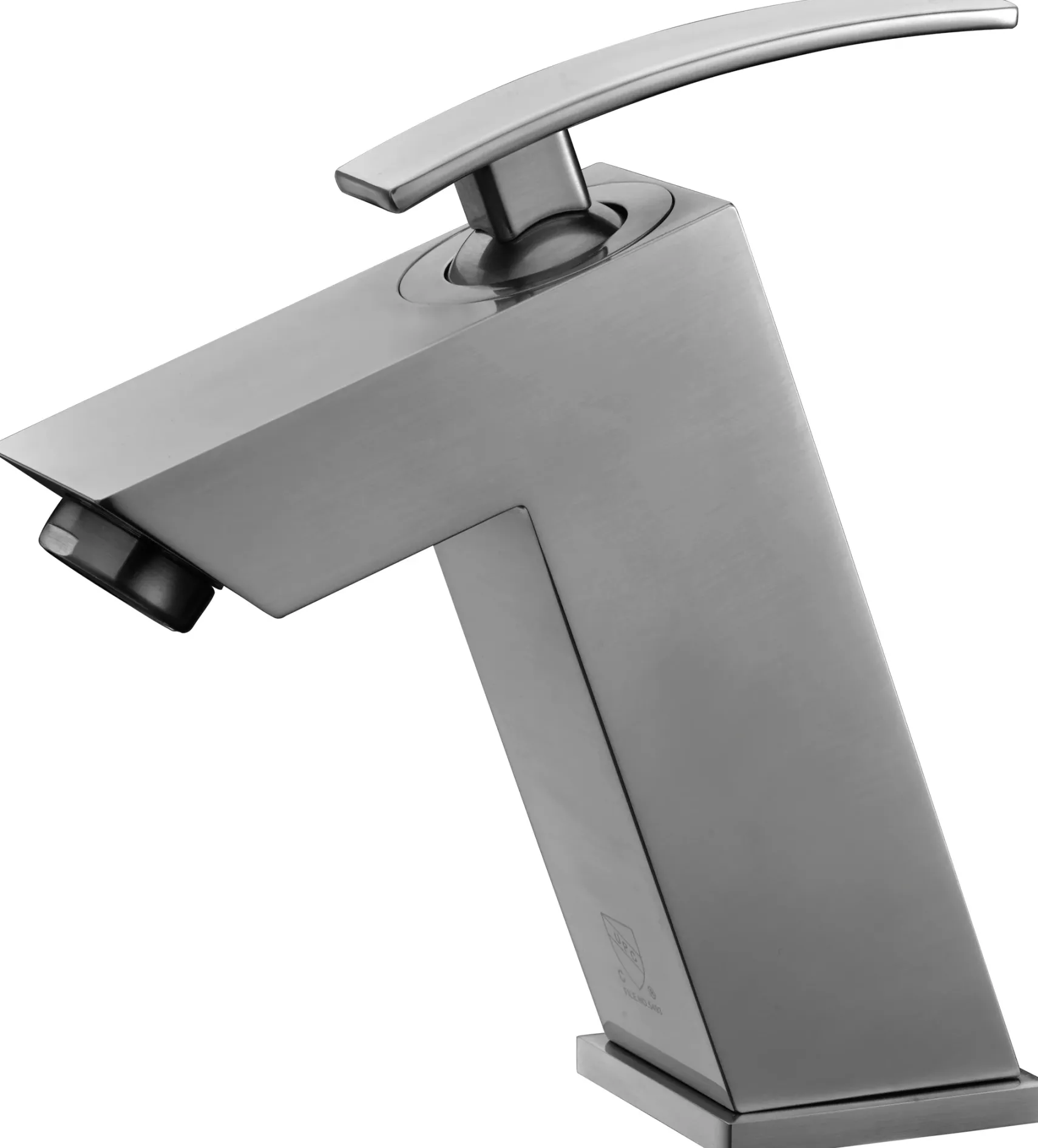 ALFI Brushed Nickel Single Lever Bathroom Faucet, AB1628-BN