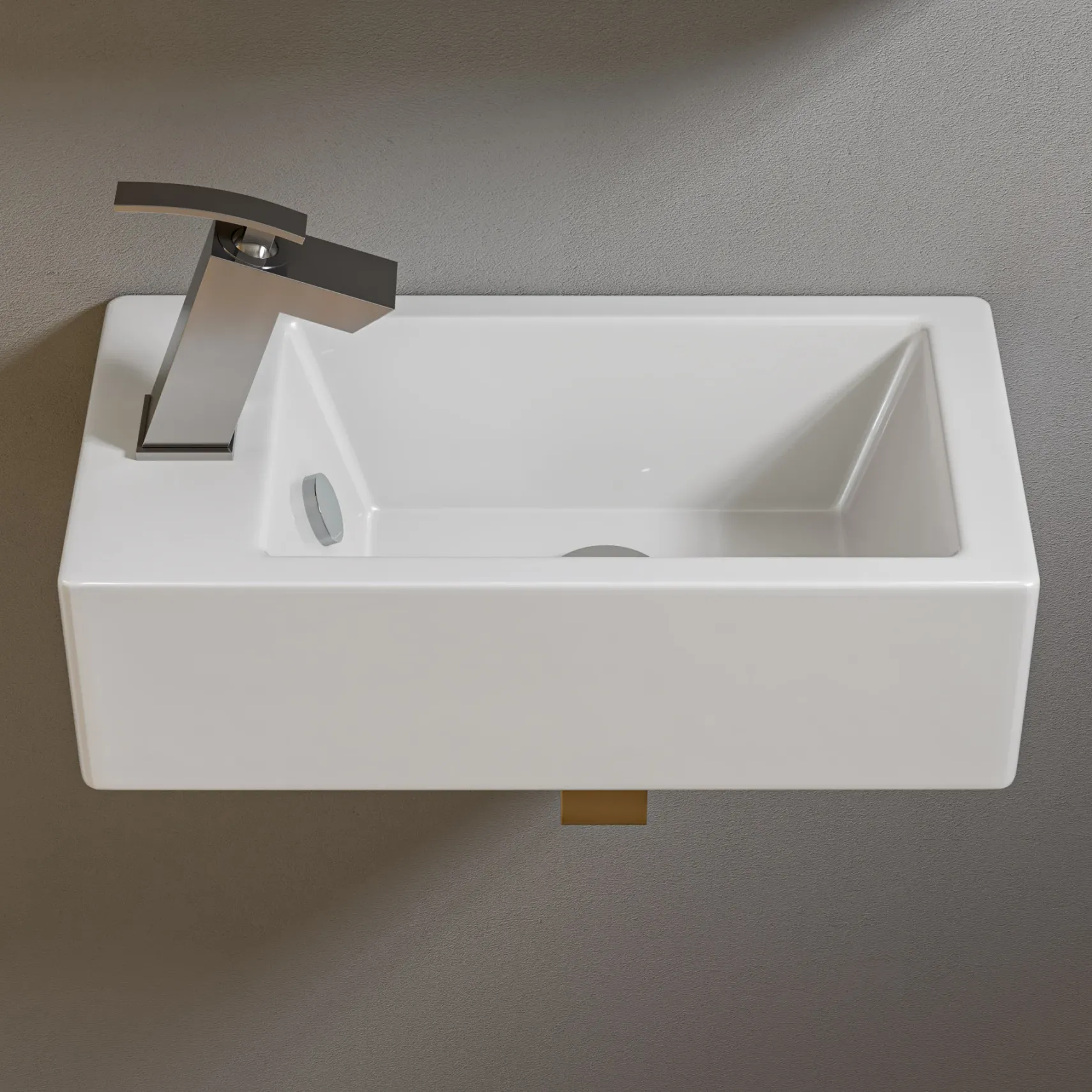 ALFI Brushed Nickel Single Lever Bathroom Faucet, AB1628-BN