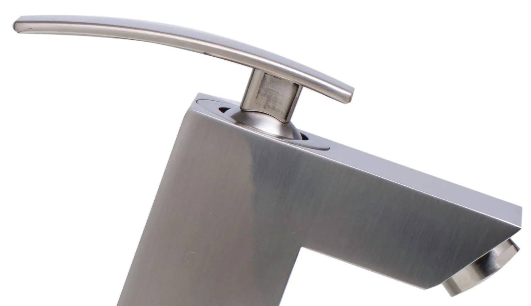 ALFI Brushed Nickel Single Lever Bathroom Faucet, AB1628-BN