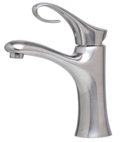 ALFI Brushed Nickel Single Lever Bathroom Faucet, AB1295-BN