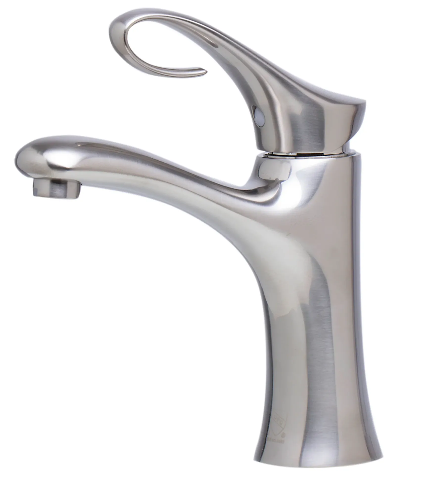 ALFI Brushed Nickel Single Lever Bathroom Faucet, AB1295-BN