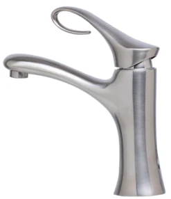 ALFI Brushed Nickel Single Lever Bathroom Faucet, AB1295-BN