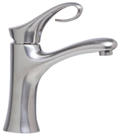 ALFI Brushed Nickel Single Lever Bathroom Faucet, AB1295-BN