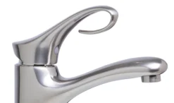 ALFI Brushed Nickel Single Lever Bathroom Faucet, AB1295-BN