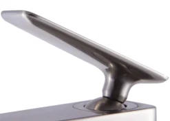 ALFI Brushed Nickel Tall Single Hole Modern Bathroom Faucet, AB1778-BN