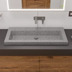 ALFI Brushed Nickel Wall Mounted Modern Bathroom Faucet, AB1772-BN