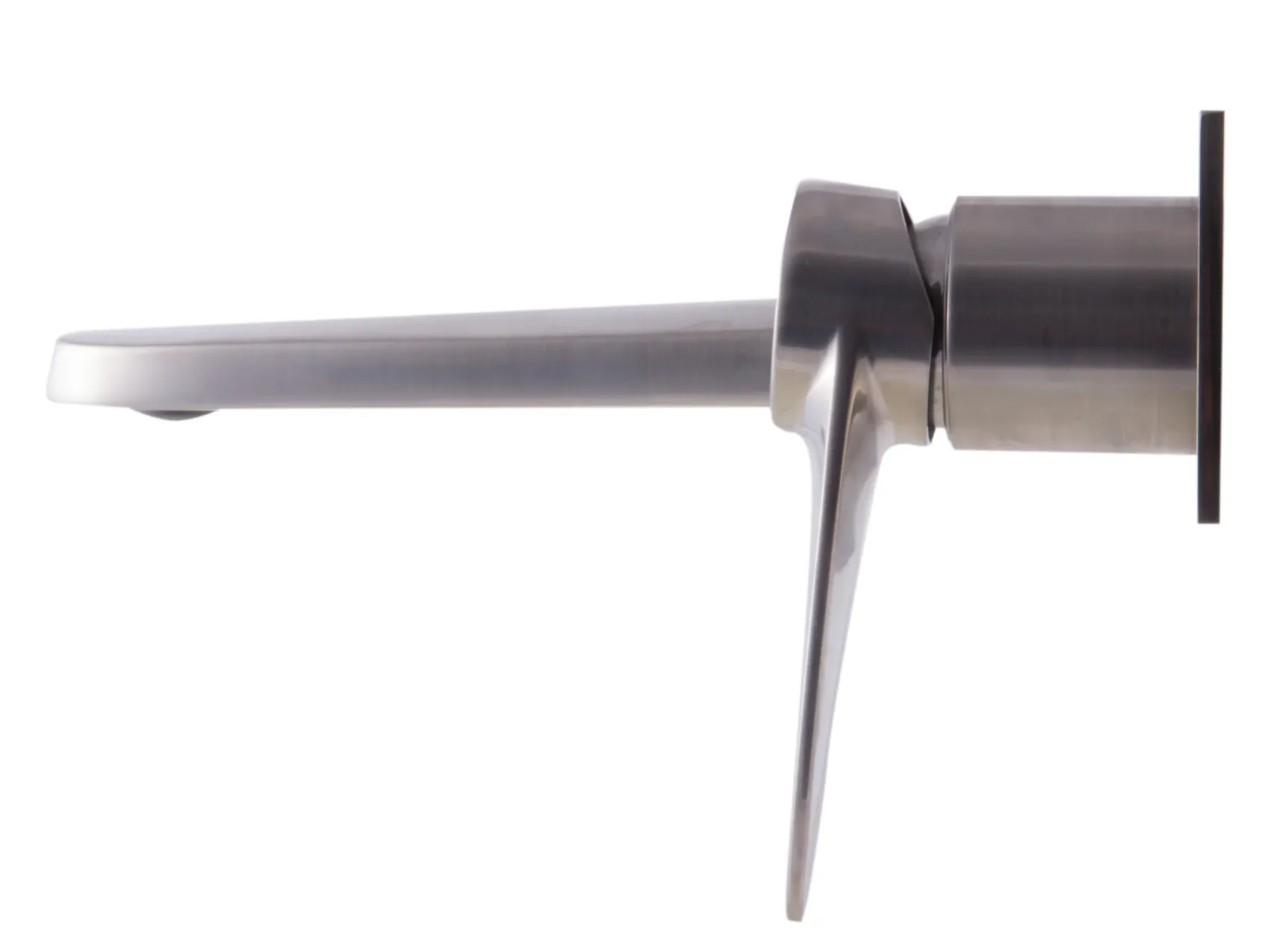 ALFI Brushed Nickel Wall Mounted Modern Bathroom Faucet, AB1772-BN