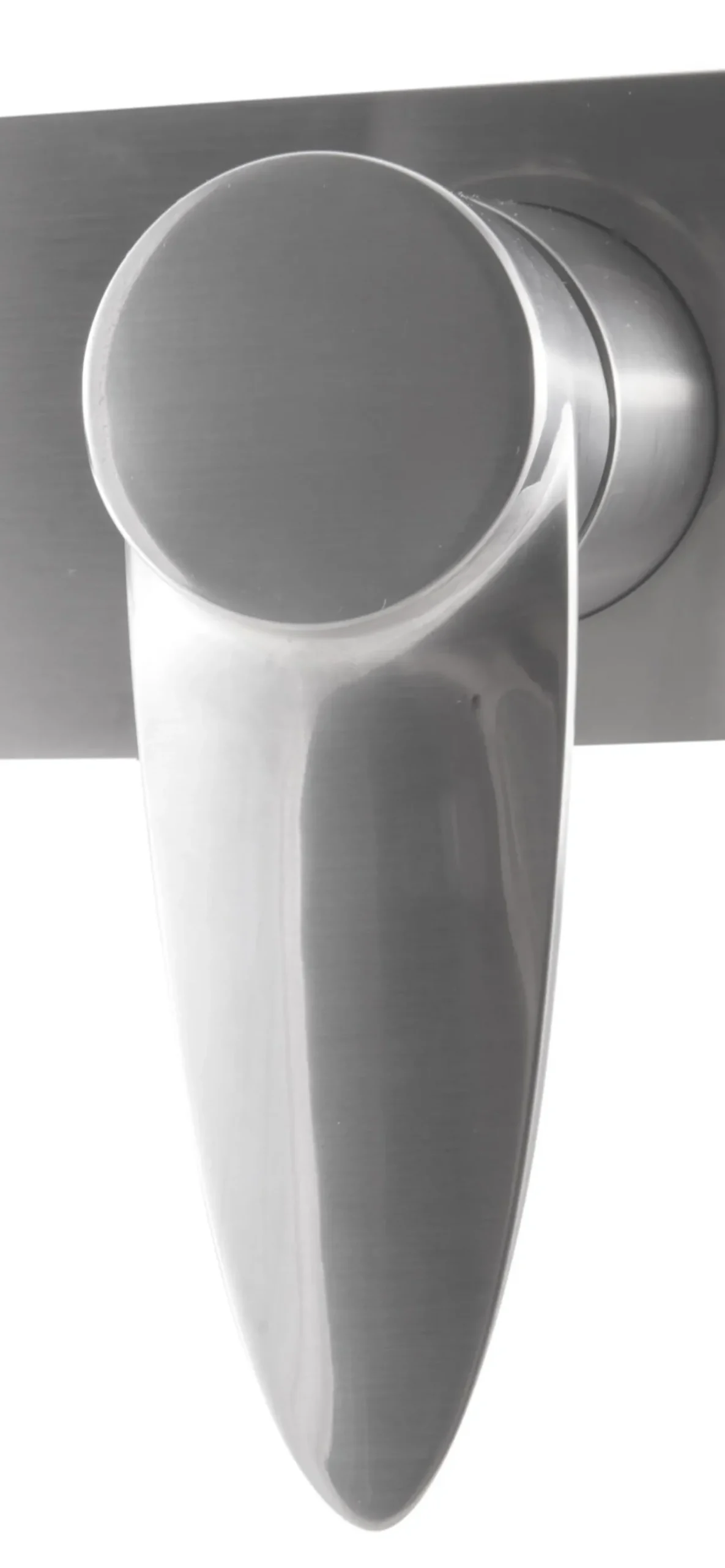 ALFI Brushed Nickel Wall Mounted Modern Bathroom Faucet, AB1772-BN
